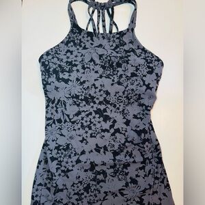 SOLD ✅ [Lululemon] “Slide With Me” Tank in Efflorescent Nebula Black Sz: 6